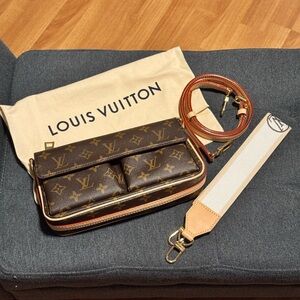 Louis Vuitton Vivacite Monogram Shoulder Bag